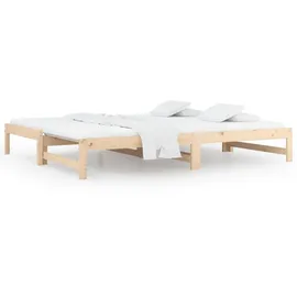 vidaXL Tagesbett 90 x 190 cm Braun