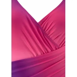 LASCANA Badeanzug Damen Lila/Pink 46 Cup C
