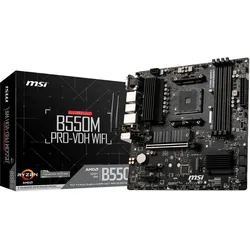 MSI B550M Pro-VDH WIFI Mainboard Sockel AM4