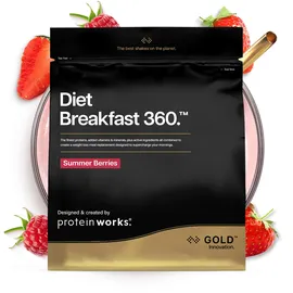 The Protein Works Diet Breakfast 360 Sommerbeeren Shake 500 g