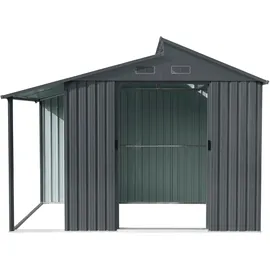 Floraworld Gartenhaus Skylight 3 x 1,73 m Anthrazit