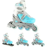 Nils Extreme Inlineskates Rollschuhe Schlittschuhe Blau