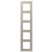 Jung AV585GLMCH Glasrahmen 5fach, champagner