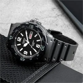 Casio Herren Uhr Casio MRW-200H-1B2VDF - Hellblau/Schwarz