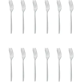 GRÄWE Kuchengabeln 12 Stück geschrumpft FRANKFURT