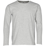 FRUIT OF THE LOOM Iconic 150 Classic Long Sleeve T-Shirt - Grau