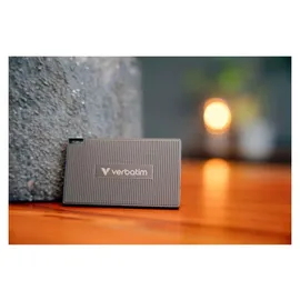 Verbatim Metal Mini SSD 1 TB USB-C 3.2 Gen 2 Schwarz 32031