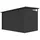 Weide Gartenhaus 3,38 x 2,18 m Anthrazit