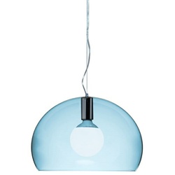Kartell - Small FL/Y Pendelleuchte Himmel Blau - cm - 28 cm