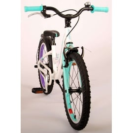 tpfsports Glamour Kinderfahrrad - Mädchen 18 Zoll - Rücktritt + Handbremse - Grün