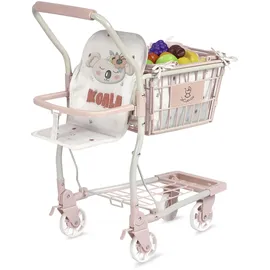 DE CUEVAS TOYS Koala-Supermarktwagen mit Zubehör und Babytrage DeCuevas 52179