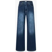 More & More MORE&MORE Stretch-Jeans weite Jeans mit Tunnelzug 40