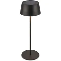 Briloner LED Tischlampe kabellos IP44 mit Touch, CCT, Solar,