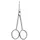 Clauss Silhouettenschere silber 11,0 cm