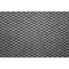 DEKOWE Teppich DEKOWE "Naturana Panama Spezial", grau, B:300cm H:8mm L:400cm, Kunstfaser, Teppiche, Teppich, Flachgewebe, meliert, Sisal-Optik, mit Bordüre, Wohnzimmer