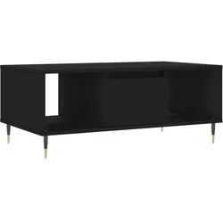 vidaXL Couchtisch Schwarz 90x50x36,5 cm Holzwerkstoff