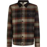 O Neill Hemdjacke O NEILL FLEECE LINED JACKET O Neill Grey Check Small