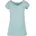 Ladies Wide Neck Tee Oceanblue L