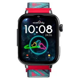 SaveFamily SaveWatch Plus 2 GPS+Cellular 49,8 mm Schwarz Stoffarmband Tribeca 