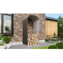 Vitavia Kaminholzregal Ardor 858 Metall 99 x 86 x 223 cm Grau