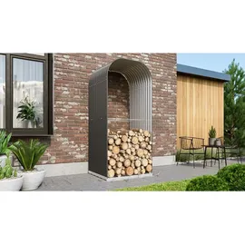 Vitavia Kaminholzregal Ardor 858 Metall 99 x 86 x 223 cm Grau