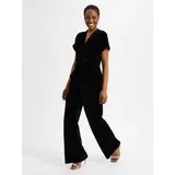 Cartoon Jumpsuit schwarz 44