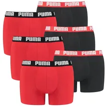 Puma Boxershorts Men Herren Unterhose Pant Unterwäsche rot M