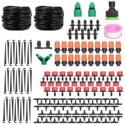 DIY Wasser sparendes automatisches Mikro-Tropfbewässerungssystem, Gartengewächshaus-Bewässerungsspray, selbstbewässernde Kits bunt