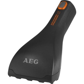 AEG AZE116 Mini-Turbodüse (Aufnahme von Tierhaaren und Fasern auf Polstermöbeln, Polsterreinigung, optimale Saugleistung, schonende Reinigung, passend für AEG-Sauger mit 36 mm Ovalrohr, grau)