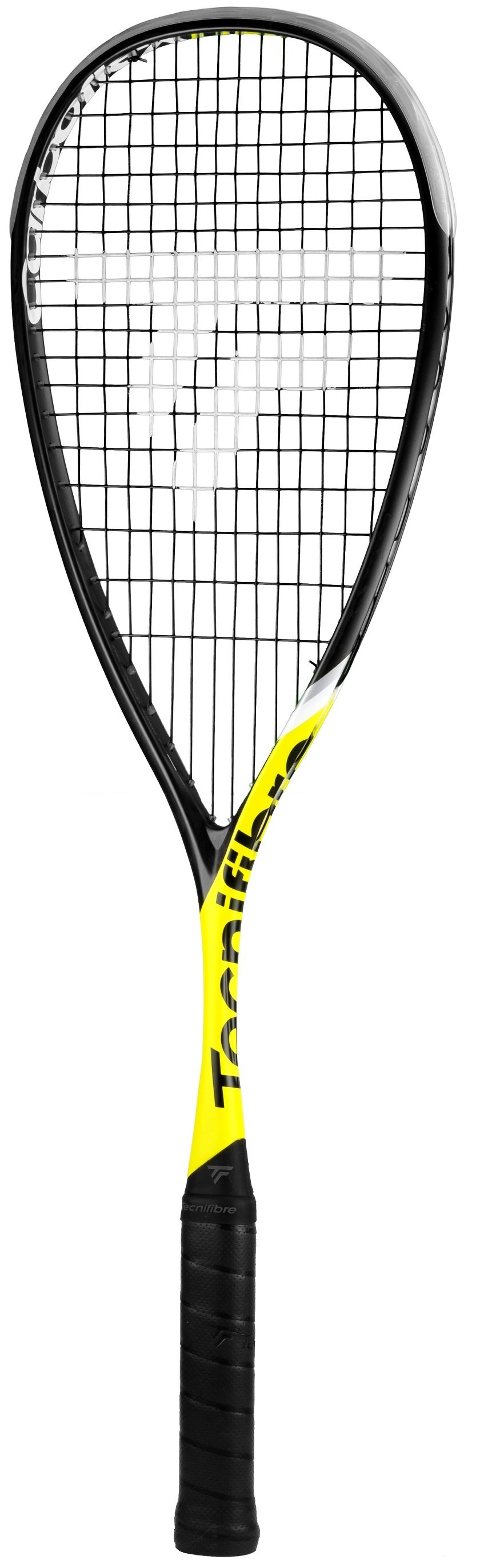 Tecnifibre Squashschläger Carboflex 125 Heritage 2 125g/kopflastig schwarz/gelb - besaitet -