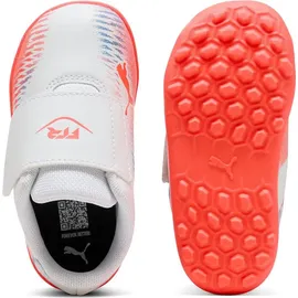 Puma Future 8 Play TT Kinder puma white/puma black/glowing red 21