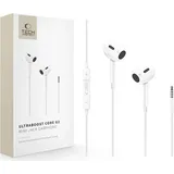 TECH-PROTECT Ultraboost Core G2 Mini Jack Headphones - White