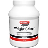 MEGAMAX Weight Gainer Banane Pulver 1500 g