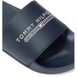 Tommy Hilfiger RAISED POOL SLIDE Dunkelblau 44