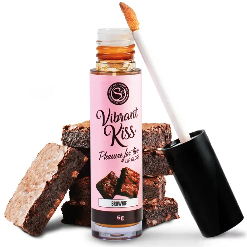 SECRETPLAY  Lipgloss Vibrant Kiss Brownie