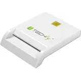 TECHLY 108521 Smart-Kartenleser USB-CÂ kompakt weiÃ