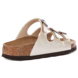Birkenstock Damen Pantolette Florida BS beige Gr. 38 - 38 EU Schmal