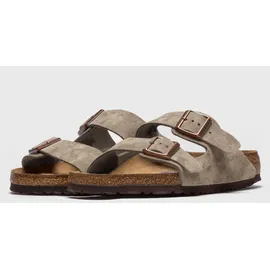 Birkenstock Arizona Weichbettung Veloursleder taupe 45