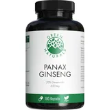 Heilpflanzenwohl GREEN NATURALS Panax Ginseng Hochdos.vegan Kapseln