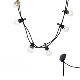 Lumi Jardin Lichterkette Solar 5,9 m 2er Set weiß