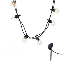 Lumi Jardin Lichterkette Solar 5,9 m 2er Set weiß