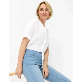 RAPHAELA by BRAX Style PAMINA CAPRI BLEACHED LIGHT BLUE SLIGHTUSED, denim hellblau, Gr. 44K