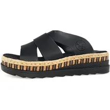 Rieker Pantolette Schwarz 36