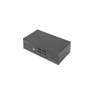 Digitus DS-12882 4 Port KVM-Umschalter Display-Port