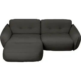 BeType Ecksofa BETYPE "Be Fluffy Mega Sofa, bequem, viel Platz, Breite 289cm, L-Form", grau (anthracit), B:289cm H:87cm T:184cm, 100% Polyester, Sofas, Ecksofa, Softes Sitzgefühl, moderne Kedernaht, hochwertiger Bezug