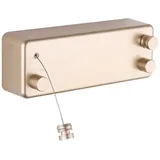 4,2 m langer, ausziehbarer und unsichtbarer Wäscheständer für Hotelbalkon oder Badezimmer