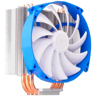 Silverstone SST-AR07-V2 CPU-Kühler mit 3 Wärmerohren, Direct Contact Heatpipe-Technologie und 140 mm-PWM-Lüfter für Intel/AMD-Sockel,AM4 Bereit