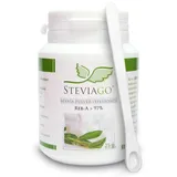 STEVIAGO Stevia Pulver (Steviosid) Extrakt Aus 100% Stevia, Davon Min. 97% Reb-A