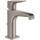 Hansgrohe Axor Citterio E 130 Waschbeckenarmatur mit Ablauffernbedienung edelstahloptik (36110800)