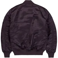 Alpha Industries MA-1 VF 59 Long Jacke - Plum - M